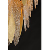 Maxim Majestic 21-Light 32.5" Wide Gold Leaf Chandelier 32328CLCMPGL